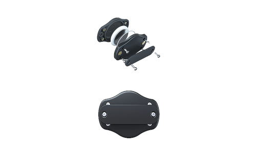 Κάλυμμα προστασίας AirTag με σχέδιο αποτύπωσης πατουσάκι, παγκόσμια εφαρμογή για κολάρα σκύλου, με βίδα κατά της κλοπής.