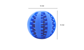 Μπάλα Διανομής Λιχουδιών για Σκύλους – Λαστιχένιο Παιχνίδι Μάσησης